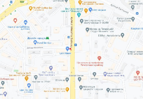 Видеоборд A в Киеве, 2.3x3.14  Михайла Бойчука вул., 6А, (розширення 480х336) - 616335 схема
