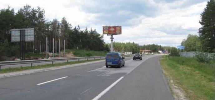 Билборд B в Запорожье, 5x12  Київ - Обухів, 14км + 700м від Києва (у напрямку  Києва) фото 1