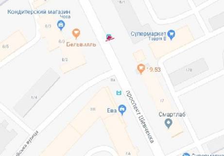 Скролер, Скрол B у Одесі, 2.3x3.14  Шевченка просп., 15/1 - 574294 схема