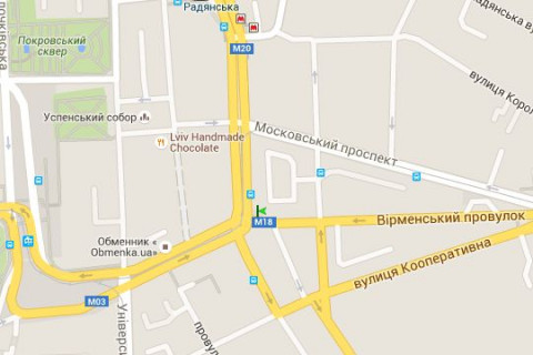 Скроллер A в Харькове, 2.3x3.14  Конституції пл. - Вірменський пров. - 128554 схема