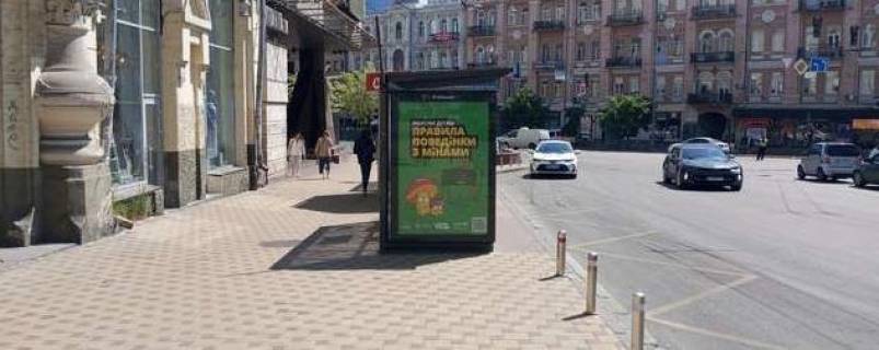 Нестандарт B в Киеве, 1.2x1.8  Українських Героїв площа (Льва Толстого пл.)., 2 - Євгена Чикаленка вул. (Пушкінська)., (ліворуч) ; №2 фото 1