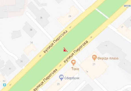 Скролер, Скрол A у Вінниці, 1.2x1.7  Пирогова вул., 23 - 654597 схема