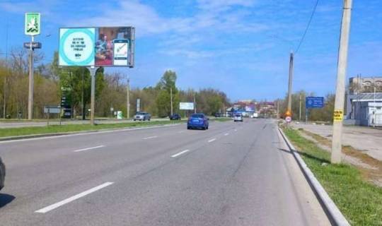 Білборд, Бігборд (Борд)  A у Запоріжжі, 3x6  Набережна магістраль, р. Московка Фото 1