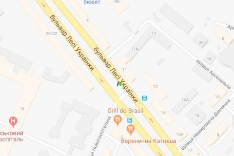 Скроллер A в Киеве, 1.2x1.8  Лесі Українки бульв., 11 розподільник - 166795 схема