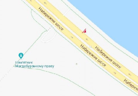 Скроллер A в Киеве, 2.3x3.14  Набережне шосе вул., 12 - 654483 схема