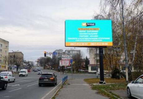 Билборд A в Житомире, Нестандарт  Жуйка ул., 3 (вьезд в город) фото 1