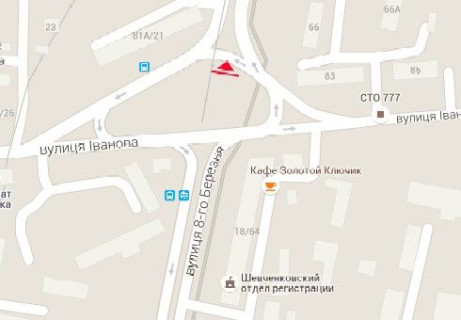 Призма A в Запорожье, 3x6  Моторобудівельників просп., 66 - Іванова вул. - 654695 схема