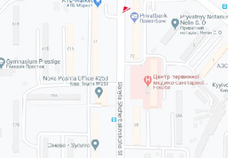 Призматрон, Призма B у Києві, 3x6  вул. Данила Щербаківського (Щербакова)., 72 - 616372 схема
