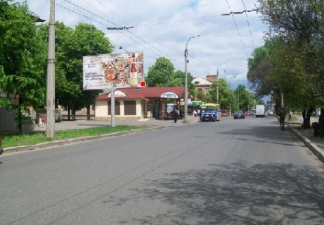 Billboard B in Cherkasy, 3x6  Cornovola st.(Engel's'ka st.) - Klimenkivs'kij prov.(Engel'sa prov.) Photo 1