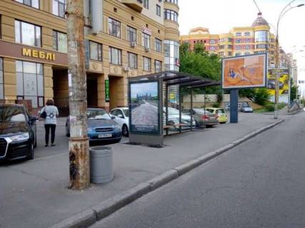 Ситилайт B в Киеве Чорновола В`ячеслава вул., 29 зуп. "вул.Златоустівська" (в направл. просп. Берестейський (Перемоги)) фото 1