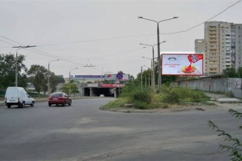 Билборд A в Васильевке, 3x6  Перемоги вул., 91 - Центральний бульв. фото 1