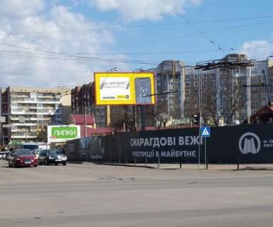 Билборд A в Ивано-Франковске, 3x6  Галицька вул. - Тролейбусна вул. фото 1