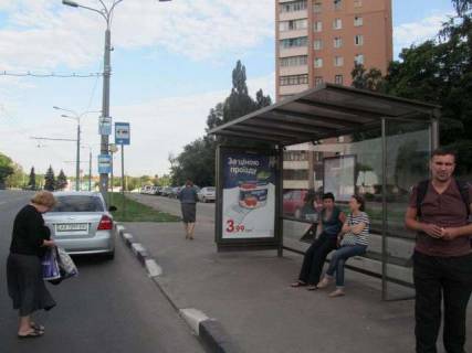 Ситилайт A в Васильевке, 1.2x1.8  Гагаріна просп., 84 (зупинка) фото 1