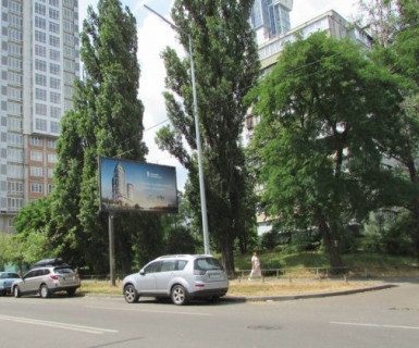 Білборд, Бігборд (Борд)  A у Києві, 3x6  Павла Тичини просп., 2 - Дніпровська наб. Фото 1