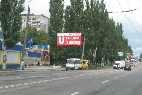 Билборд B в Васильевке, 3x6  Полтавська вул., 60 - Дружби народів пл. фото 1