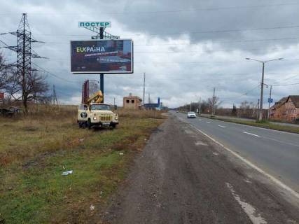 Білборд, Бігборд (Борд)  B у Василівці, 3x6  Танкістів вул. - Анатолія Солов’яненка вул. (50 років ВЛКСМ вул.) Фото 1