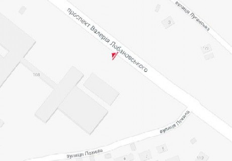 Скроллер A в Киеве, 2.3x3.14  Лобановського Валерія просп. (Червонозоряний просп.), 108 - 654542 схема