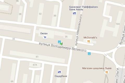 Citylight B in Vasylivka Volodimira Velikogo st., 26 scheme