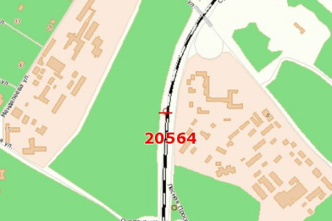 Билборд B в Васильевке, 3x6  Золотоніське шосе (виїзд з Черкас до Золотоноши) схема