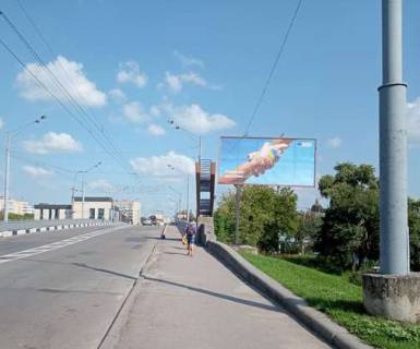 Білборд, Бігборд (Борд)  A у Рівному, 3x6  Соборна вул., 177-а Фото 1