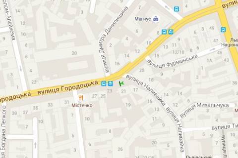 Сiтiлайт B у Василівці Городоцька вул., 21 (від центру) схема