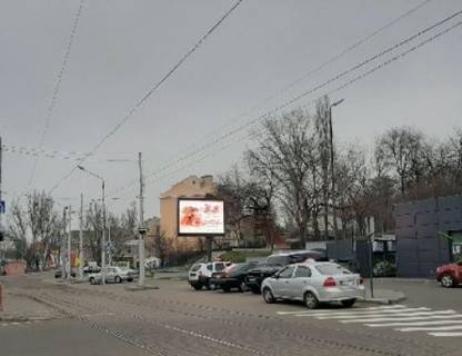 Видеоборд A в Одессе, 2.3x3.14  Херсонський сквер 1 - 616713 фото 1
