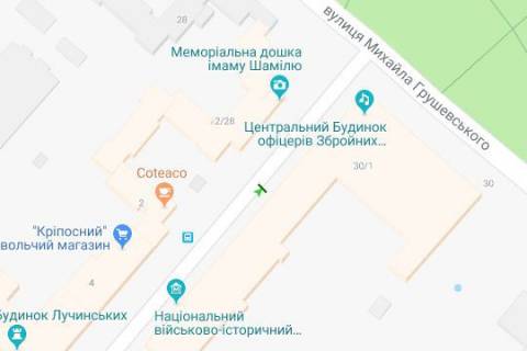 Ситилайт A в Киеве, 1.2x1.8  Кріпосний пров. схема