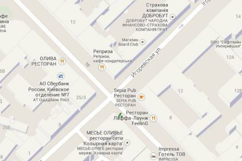 Citylight B in Kyiv, 1.2x1.8  Petra Sagajdacnogo st., 23/4 -No4 	 (u napramku Kontraktovoi pl.) scheme