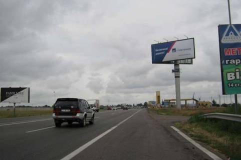 Билборд A в Васильевке, 5x12  Об'їздна дорога, км. 22+300 (в напр. ринку "7-й км.") фото 1