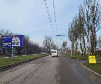 Billboard A in Zaporizhzhya, 3x6  Kosmicna st., 116 - Avtoparkova st. Photo 1