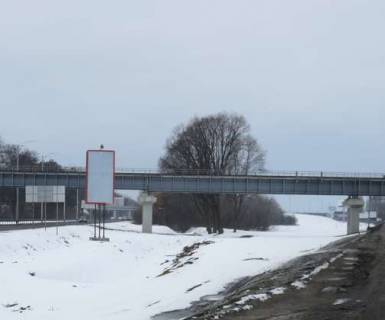 Билборд A в Борисполе, 6x3  Київ - Бориспіль, розворот перед м.Бориспіль (у напрямку  Києва) фото 1