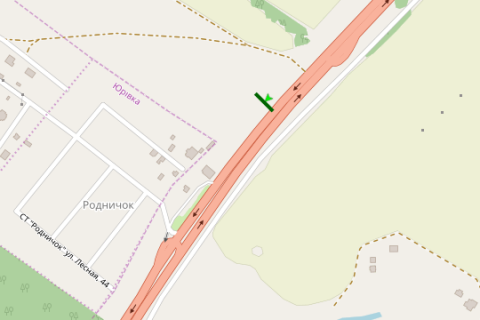 Білборд, Бігборд (Борд)  A у Василівці, 3x6  Київ - Одеса, 05км+850м від Києва (в напр. Одессы; поворот на с.Вита-Почтовая) схема