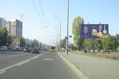 Билборд A в Киеве Академіка Глушкова просп., 12 (в напрямку Одеської пл.) фото 1