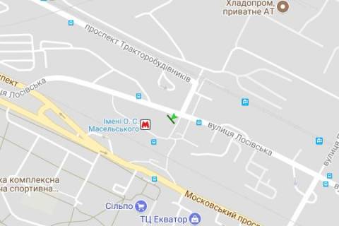 Призма A в Харькове, 3х6  Московський просп. - Тракторобудівників просп. (призма) - 408023 схема