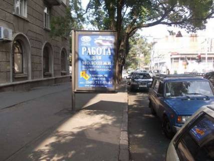 Бэклайт B в Одессе, 1.2x1.8  Канатна вул., 42 - Успенська вул. фото 1