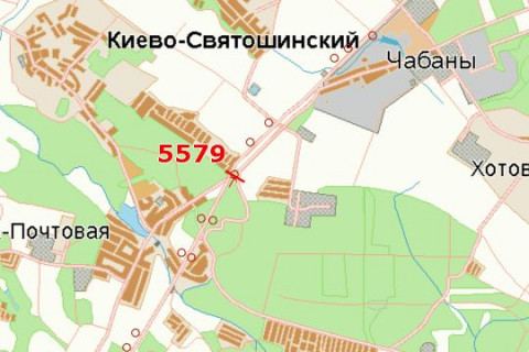 Билборд A в Запорожье, 3x6  Київ - Одеса, 07км+050м до Києва (справа у напрямку  м. Києва) схема