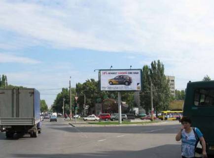 Билборд A в Одессе, 3x6  Князя Володимира Великого просп.(Добровольського просп.). - Академіка Заболотного вул. фото 1