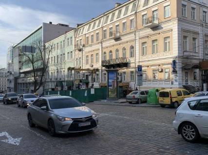 Ситилайт A в Киеве, 1.2x3.6  Володимирська вул., 42 "WC" фото 1