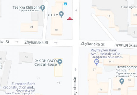 Ситискролл A в Киеве, 1.2x1.7  Антоновича вул. (Горького)., 40 схема