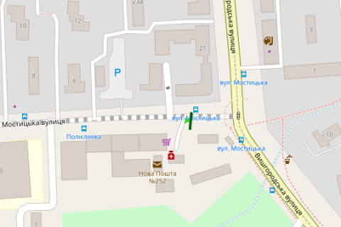 Призматрон, Призма A у Києві, 3x6  Мостицька вул. - Вишгородська вул. - 661027 схема