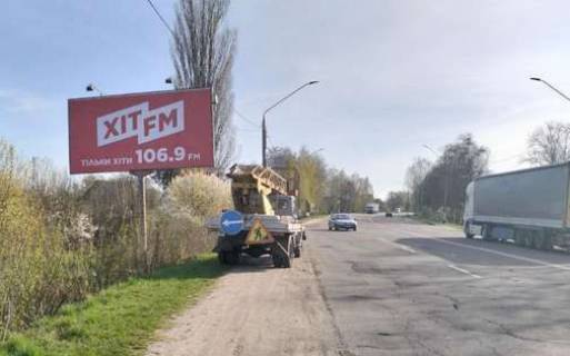 Білборд, Бігборд (Борд)  B у Житомирі, 3x6  Київське шосе, 117 Фото 1