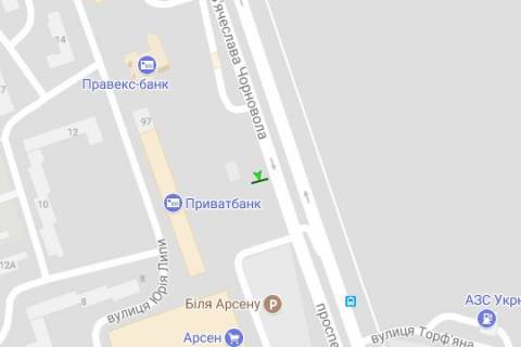 Призма A в Львове, 3х6  Вячеслава Чорновола просп., 95 (призма) - 404974 схема