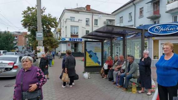 Бэклайт A в Хмельницком, 1.2x1.8  Соборна вул., 17 фото 1