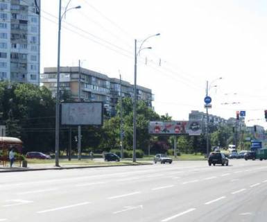Билборд B в Киеве, 3x6  Братиславська вул. - Лісовий просп. фото 1
