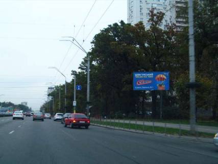 Billboard A in Vasylivka, 3x6  Peremogi prosp. - Akademika Palladina prosp. Photo 1