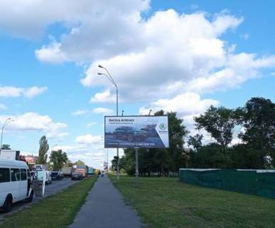 Білборд, Бігборд (Борд)  A у Києві, 3x6  Броварський просп., між ст. метро "Лісова" і "Чернігівська" Фото 1