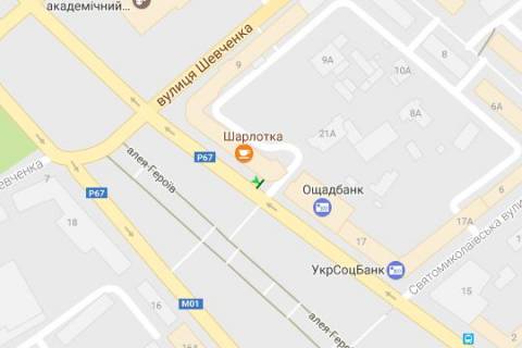 Ситилайт B в Васильевке, 1.2x1.8  Миру просп., 21 (№1) схема