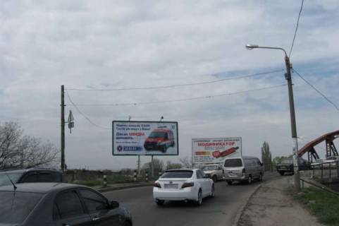 Билборд B в Васильевке, 3x6  Горбатий міст - Поїздна вул. - Балківська вул. фото 1
