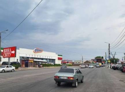 Билборд B в Запорожье, 3x6  Іванова вул., 1а - Кругова вул. фото 1