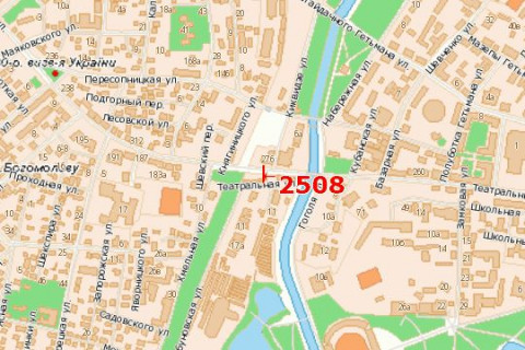 Билборд B в Васильевке, 3x6  Соборна вул., 177-а схема